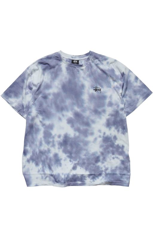 Stussy Womens Marble BF T Shirt Blue - AVQJL1652